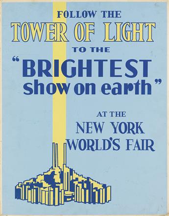 VARIOUS ARTISTS New York Worlds Fair / [Tower of Light / Atlantic City.]